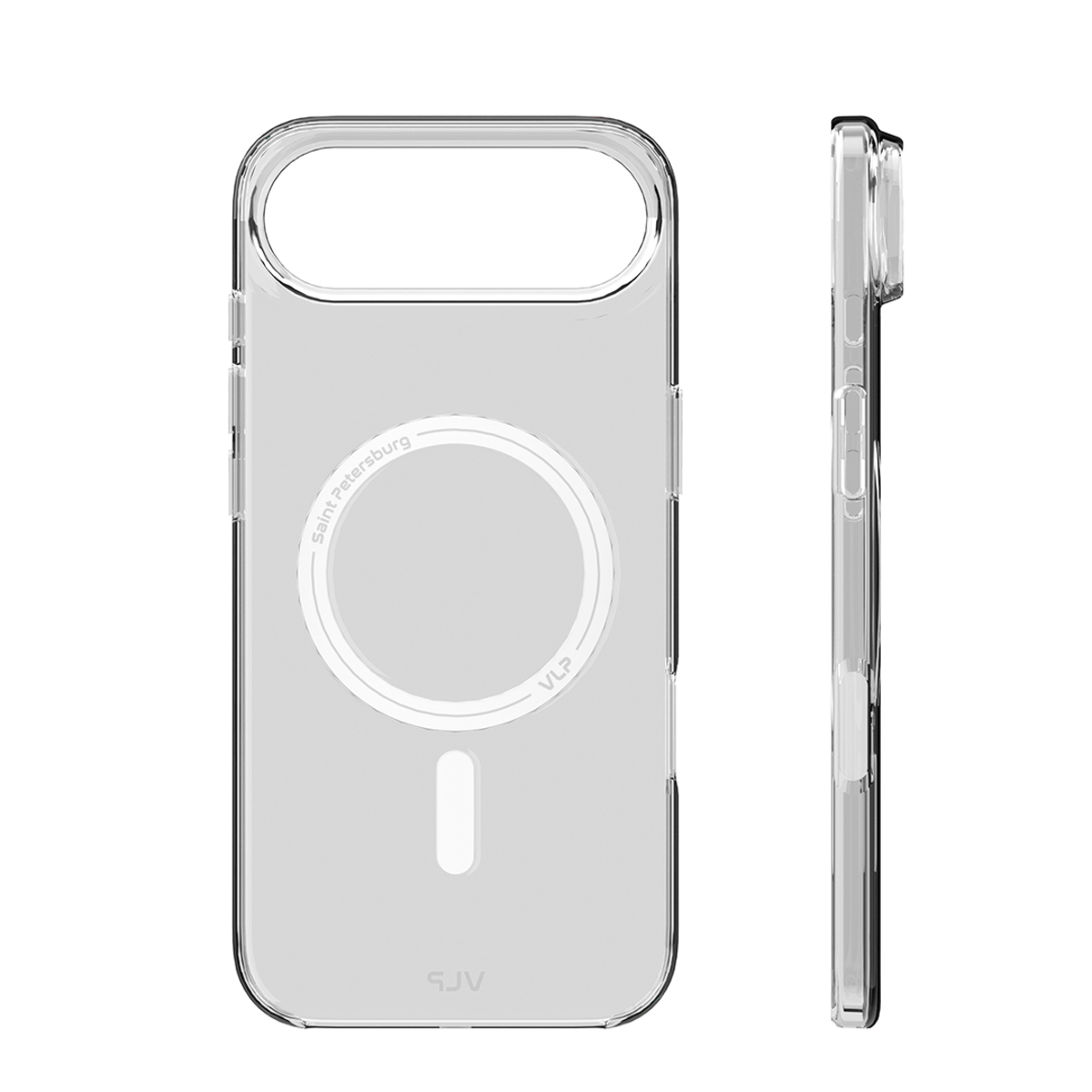 Чехол-накладка VLP Puro Case with MagSafe для смартфона Apple iPhone 17 Air (Цвет: Transparent)