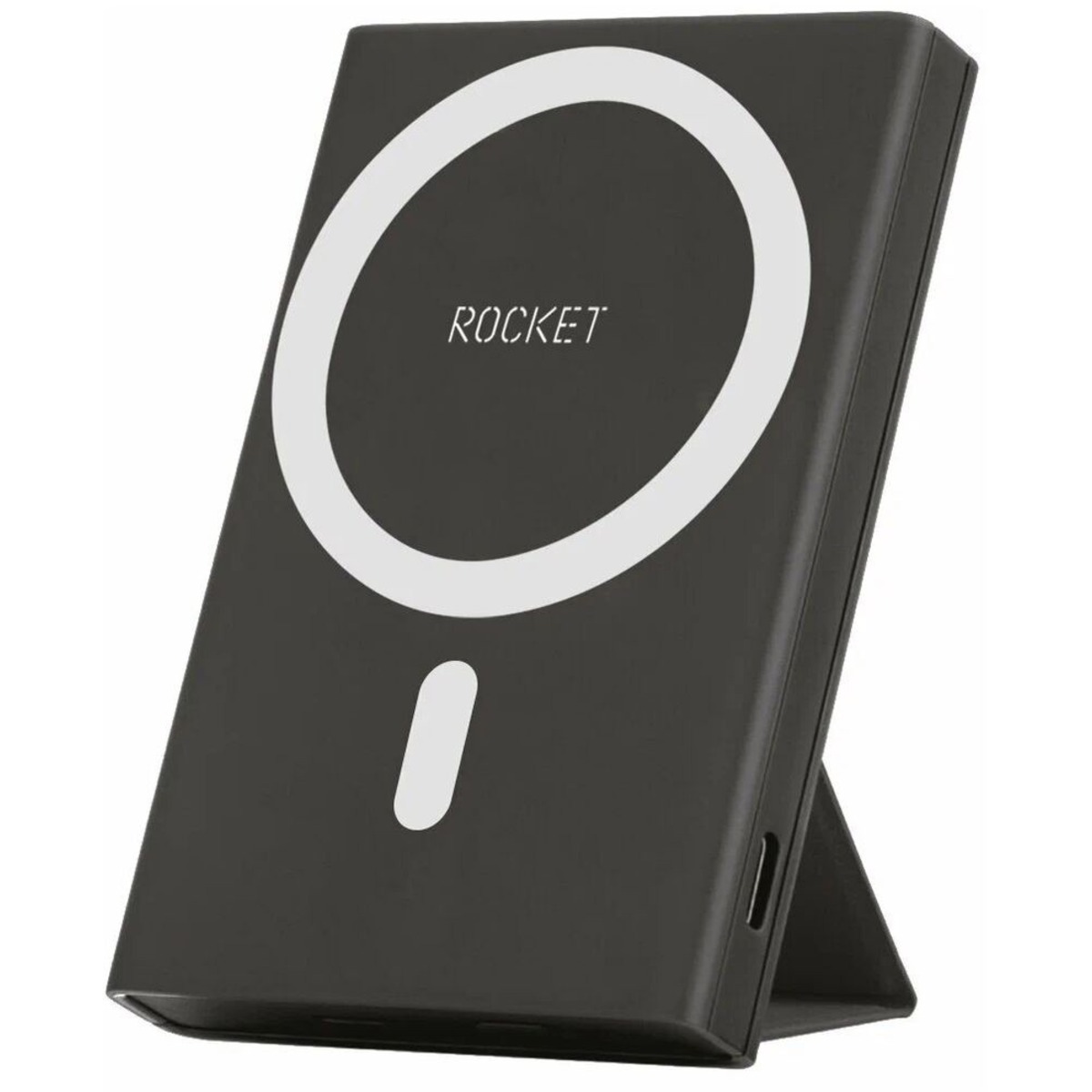 Внешний аккумулятор Rocket Hold MagSafe Powerbank 5000mAh PD20W, черный