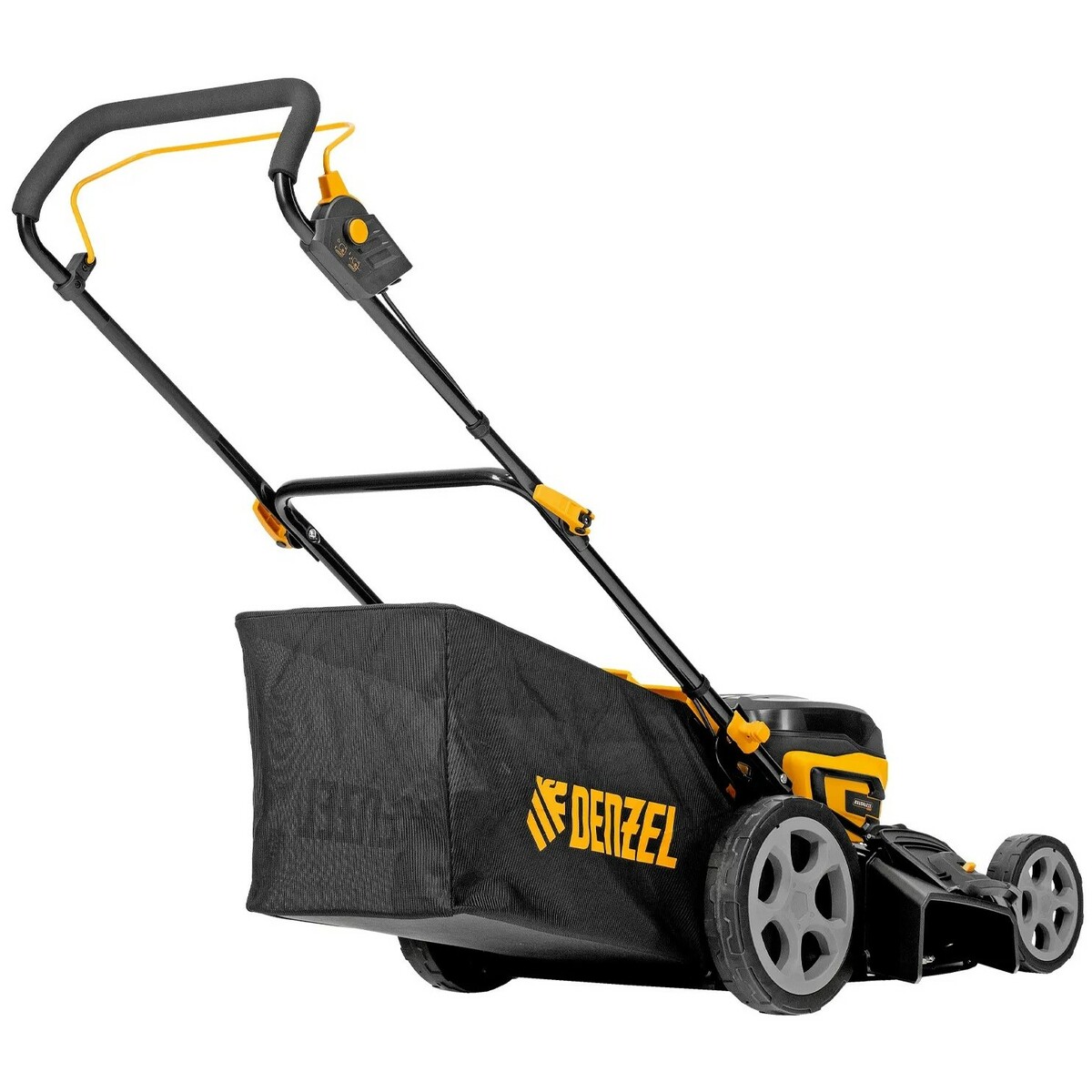 Газонокосилка роторная Denzel DLM-460 (Цвет: Yellow / Black)
