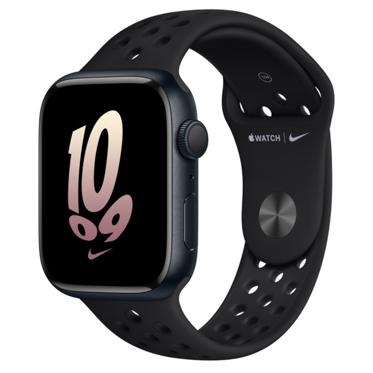 Умные часы Apple Watch Series 8 45mm Aluminum Case with Nike Sport Band (Цвет: Midnight)