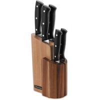 Набор кухонных ножей Rondell Dual RD-1943, черный