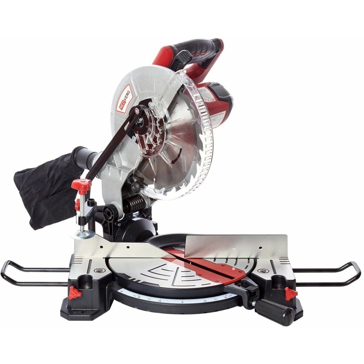 Торцовочная пила RedVerg RD-MS255-1400 (Цвет: Black/Gray)
