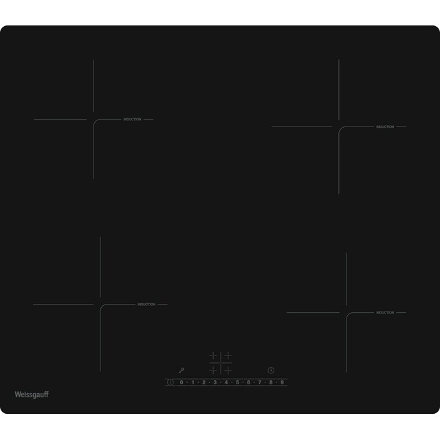 Варочная панель Weissgauff HI 632 BSA, черный