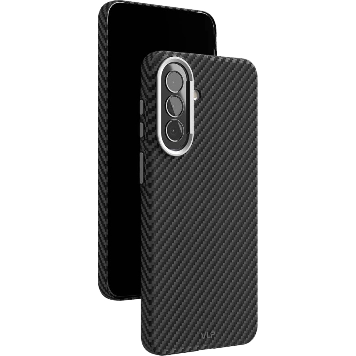 Чехол-накладка VLP Grid Case для смартфона Samsung A37, черный