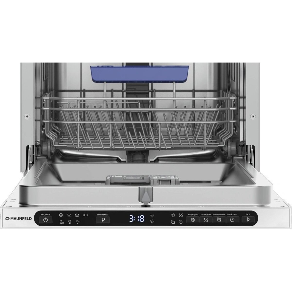 Посудомоечная машина Maunfeld MLP45734AO Light Beam (Цвет: Inox)