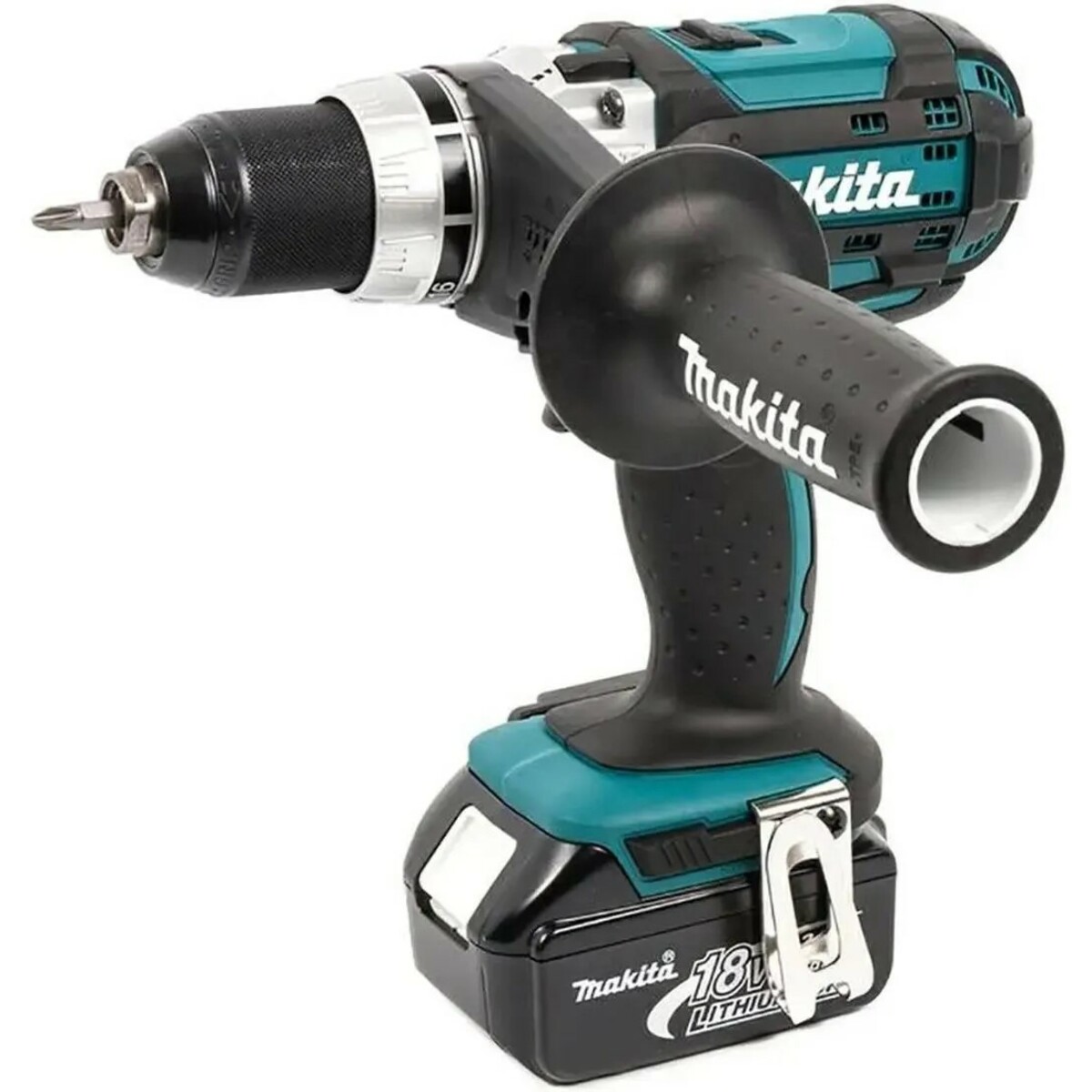 Дрель-шуруповерт Makita DHP451RFE (Цвет: Blue)