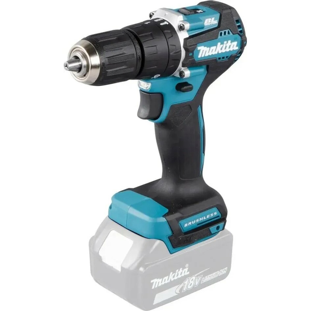 Дрель-шуруповерт Makita DHP487Z (Цвет: Blue)