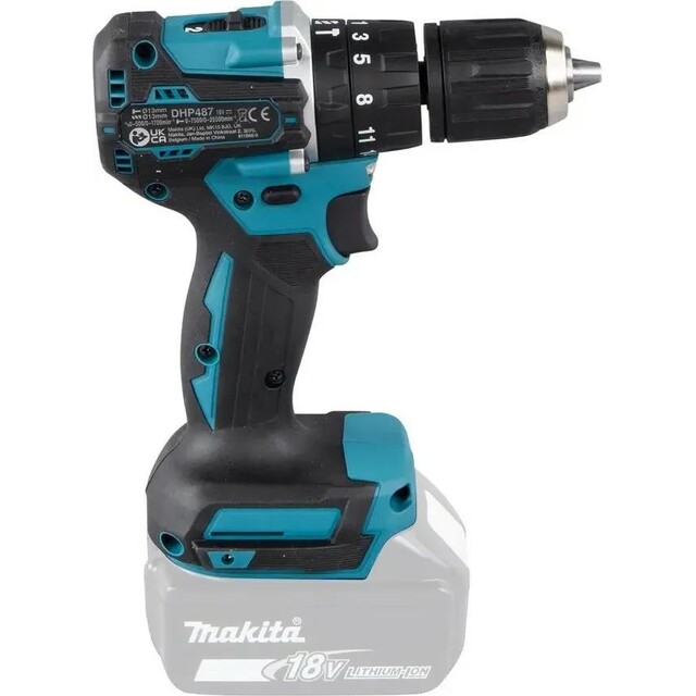 Дрель-шуруповерт Makita DHP487Z (Цвет: Blue)