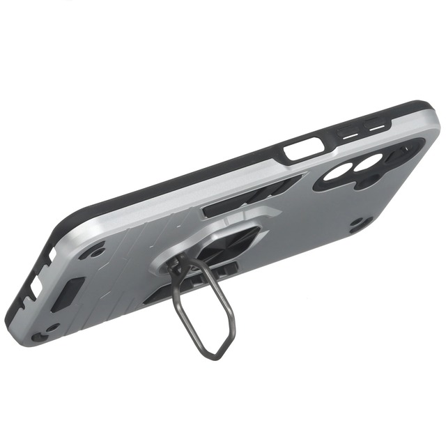 Чехол-накладка Borasco Anti-Shock Case для смартфона Samsung Galaxy A17 (Цвет: Silver)