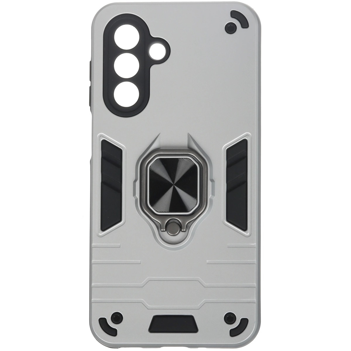 Чехол-накладка Borasco Anti-Shock Case для смартфона Samsung Galaxy A17 (Цвет: Silver)