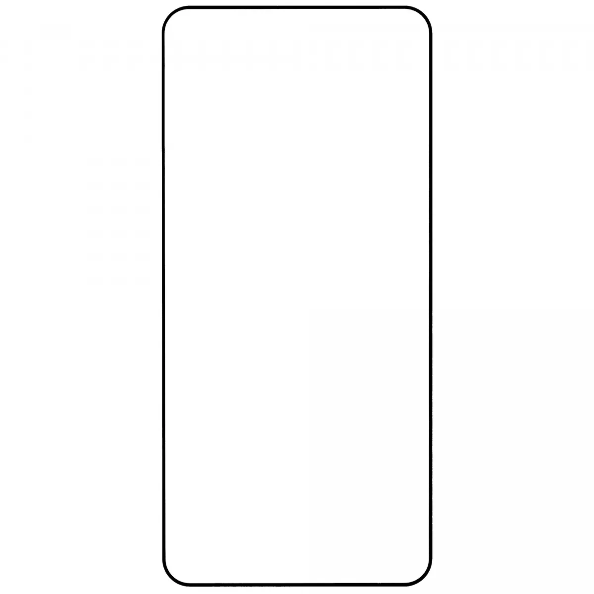 Защитное стекло Borasco Full Glue для Samsung Galaxy S24+/S25+ , черный