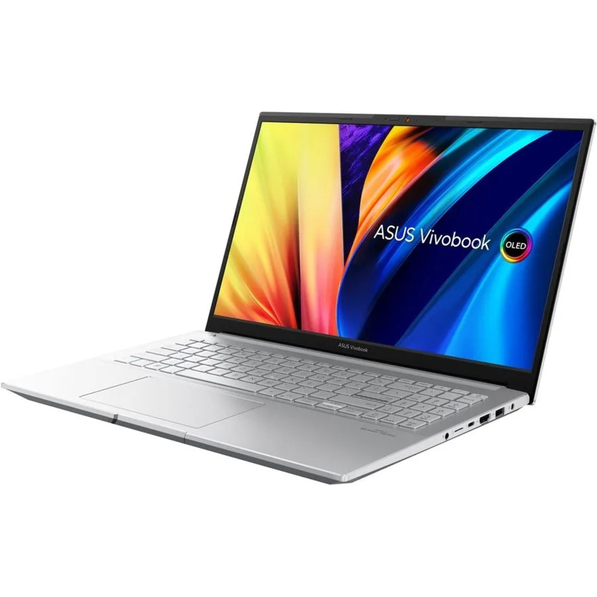 Ноутбук Asus Vivobook Pro 15 OLED K6500Z Core i5 12500H 16Gb SSD512Gb NVIDIA GeForce RTX 3050 4Gb 15.6 OLED 2.8K (2880x1620) noOS silver WiFi BT Cam