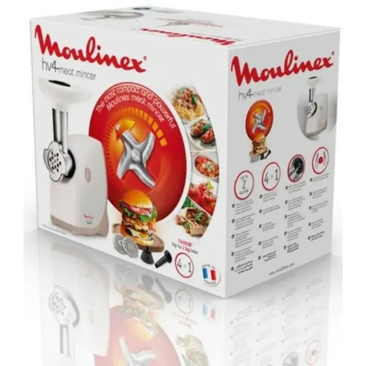 Мясорубка Moulinex HV4 ME461132, белый