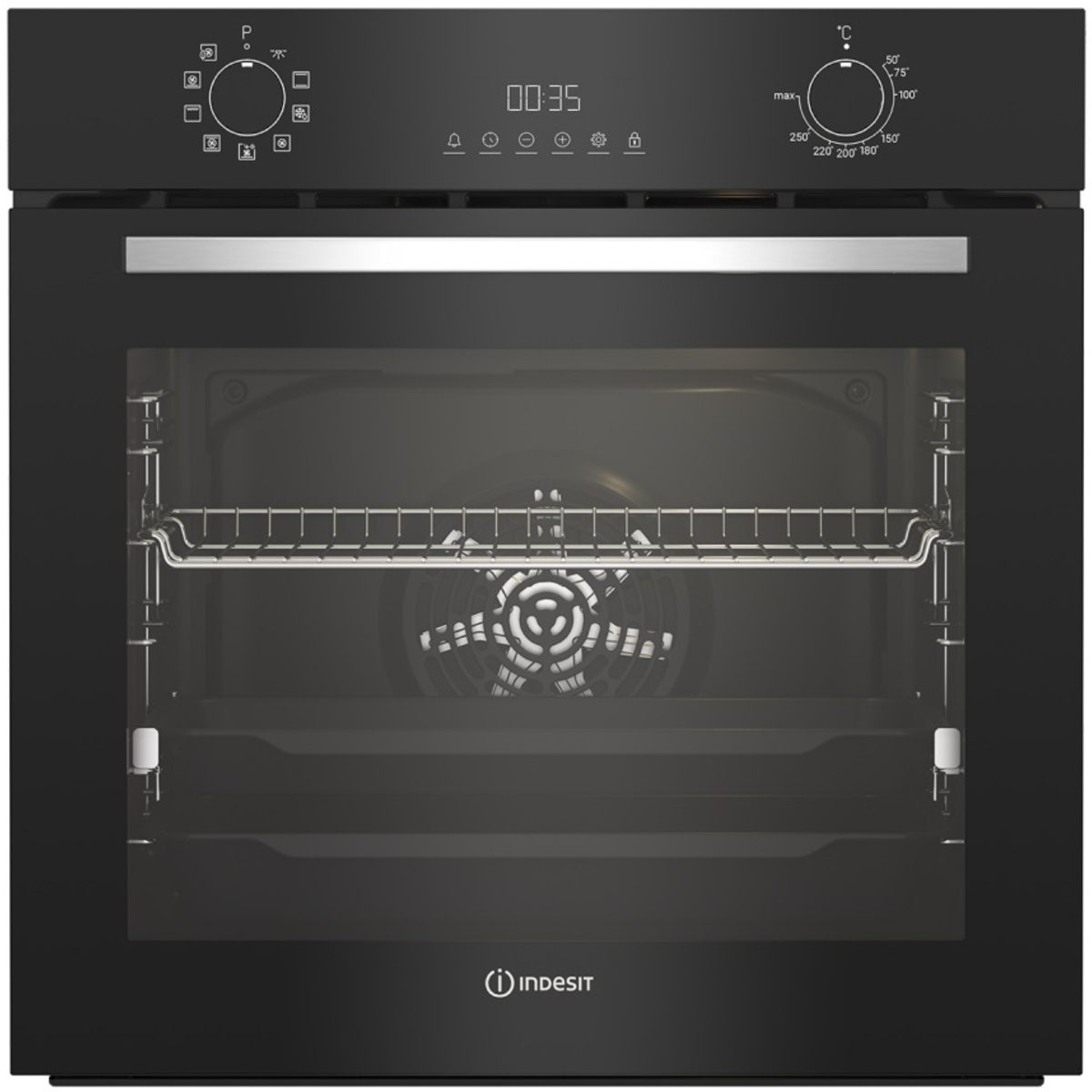 Духовой шкаф Indesit IFE 4841 J BL, черный