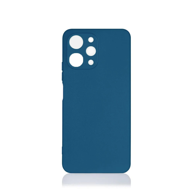 Чехол-накладка Borasco MicroFiber Case для смартфона Xiaomi Redmi 12 (Цвет: Blue)