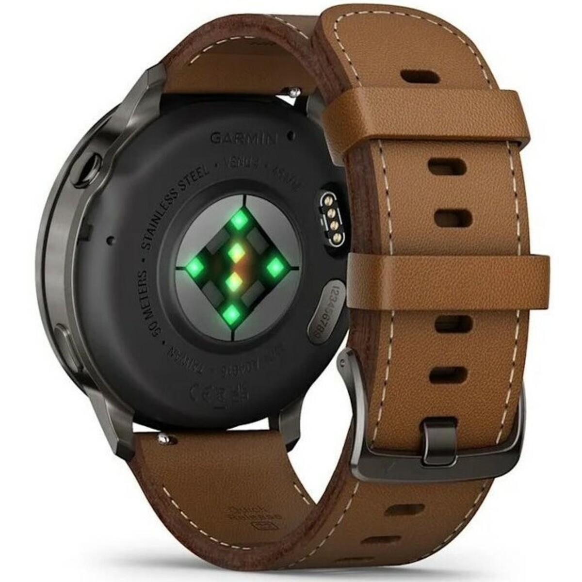 Умные часы Garmin Venu 4 45mm (Цвет: Black / Brown)