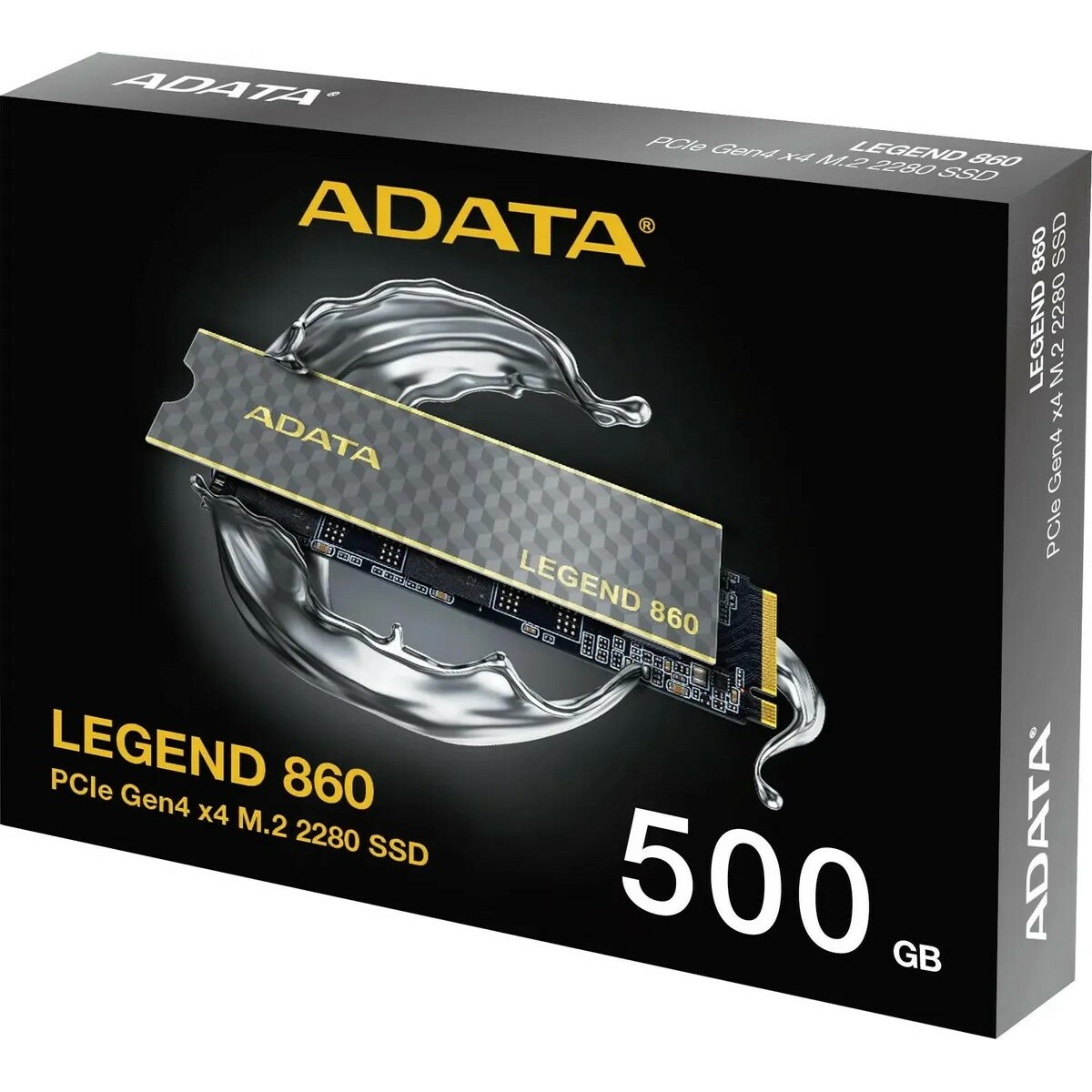 Накопитель SSD A-Data PCIe 4.0 x4 500GB SLEG-860-500GCS 