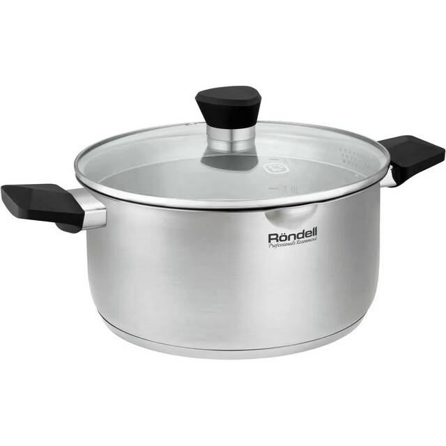 Набор посуды Rondell Strike Ultra RDS-1881 (Цвет: Inox/Black)