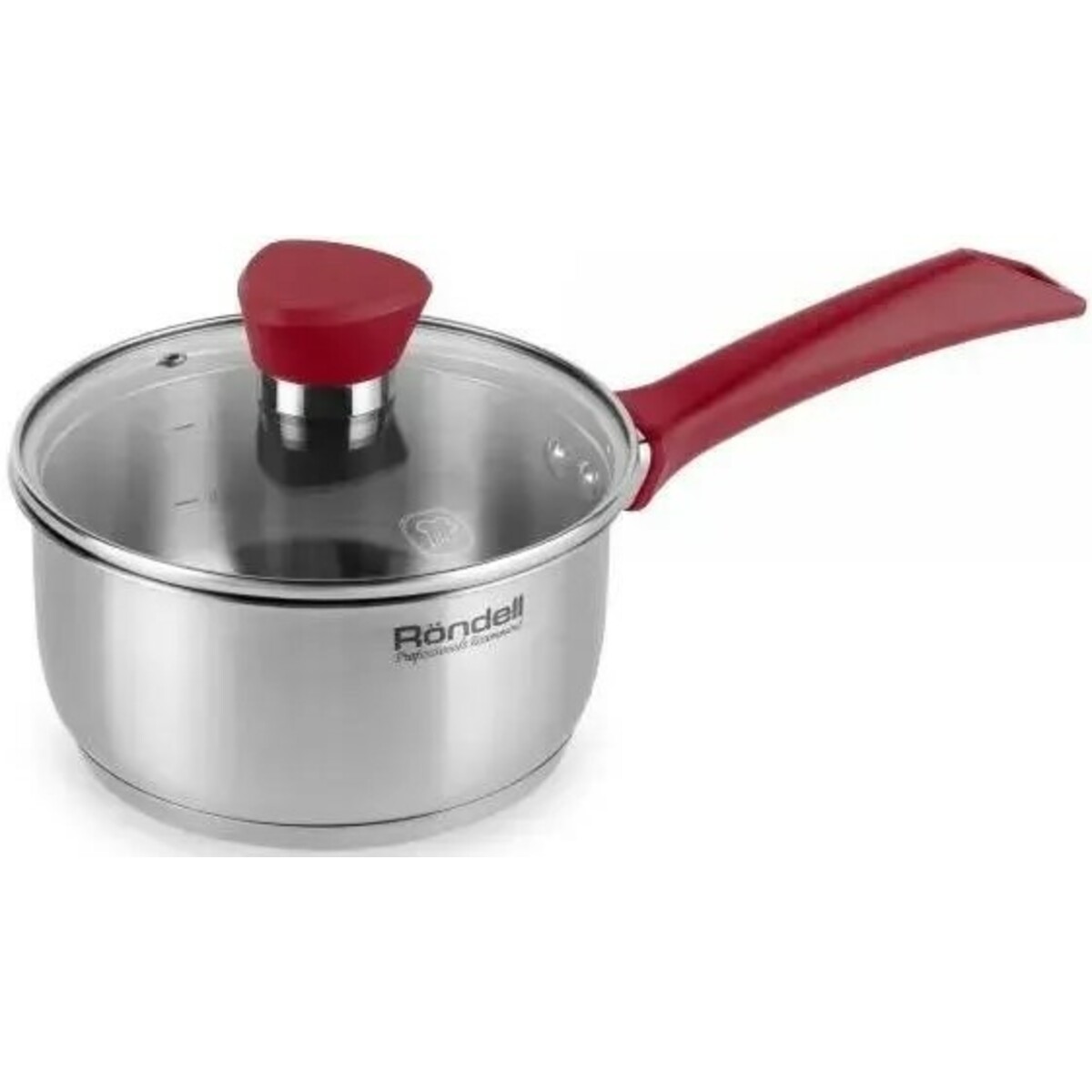 Набор посуды Rondell Strike RDS-818 (Цвет: Inox/Red)