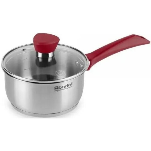 Набор посуды Rondell Strike RDS-818 (Цвет: Inox/Red)