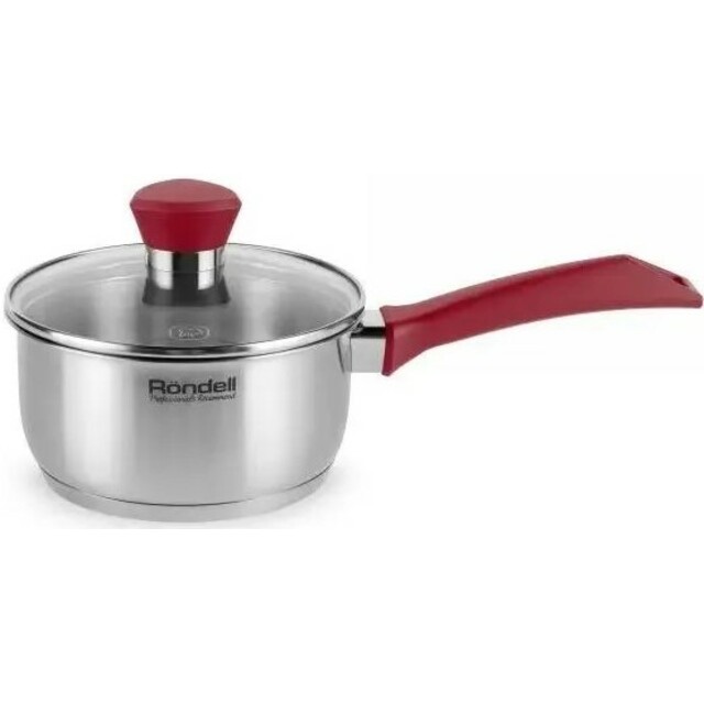 Набор посуды Rondell Strike RDS-818 (Цвет: Inox/Red)