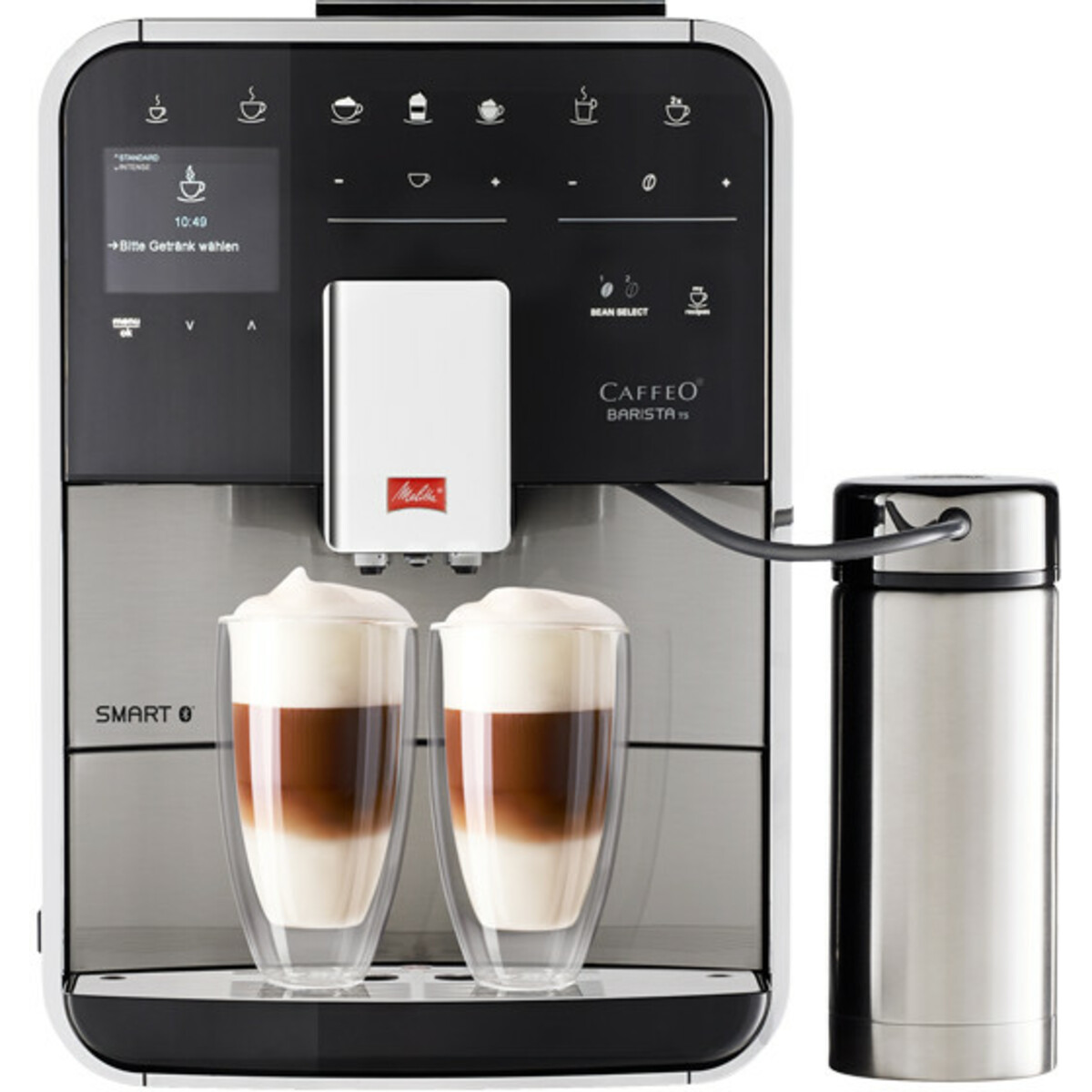 Кофемашина Melitta Caffeo Barista TS Smart SST F 860-100 (Цвет: Silver / Black)