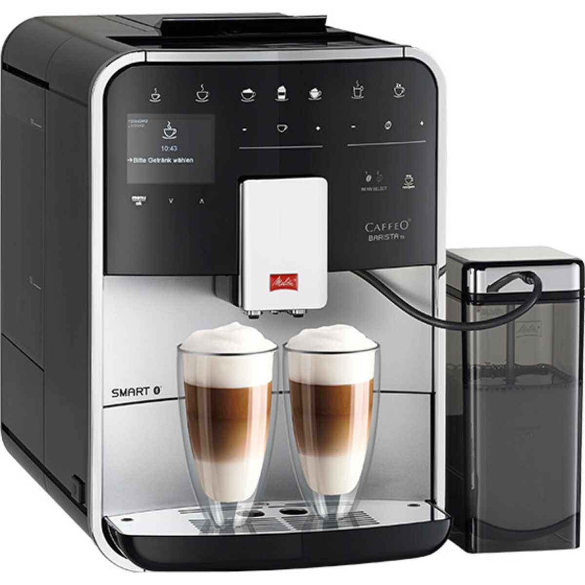Кофемашина Melitta Caffeo Barista TS Smart F 850-101 (Цвет: Silver / Black)