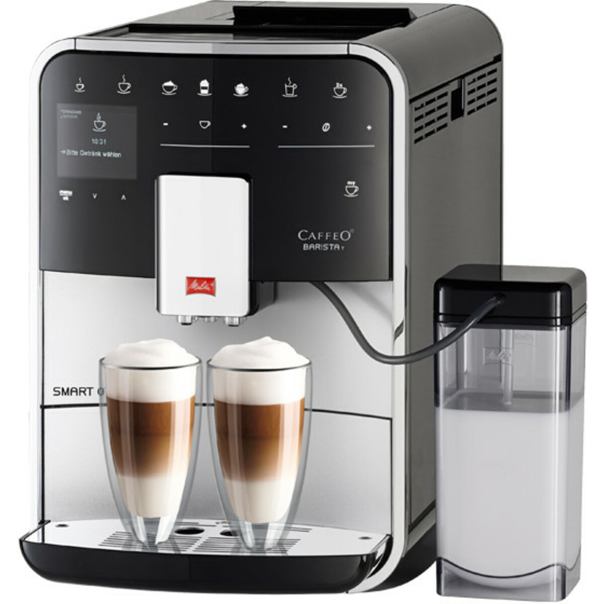 Кофемашина Melitta Caffeo Barista T Smart F 830-101 (Цвет: Silver/Black)