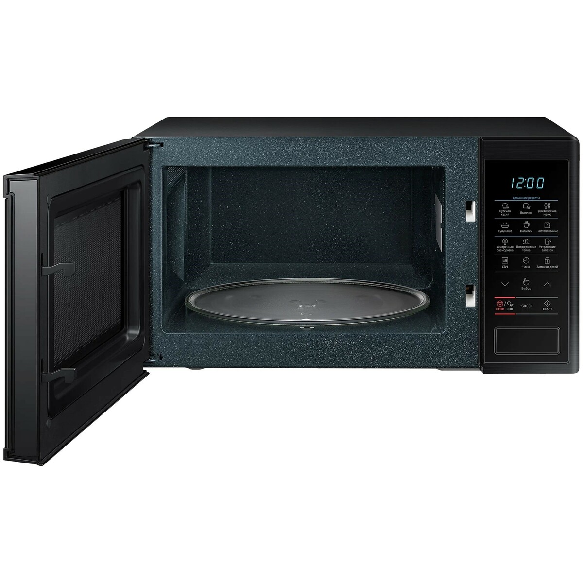 Микроволновая печь Samsung MS23J5133AK/BW, черный