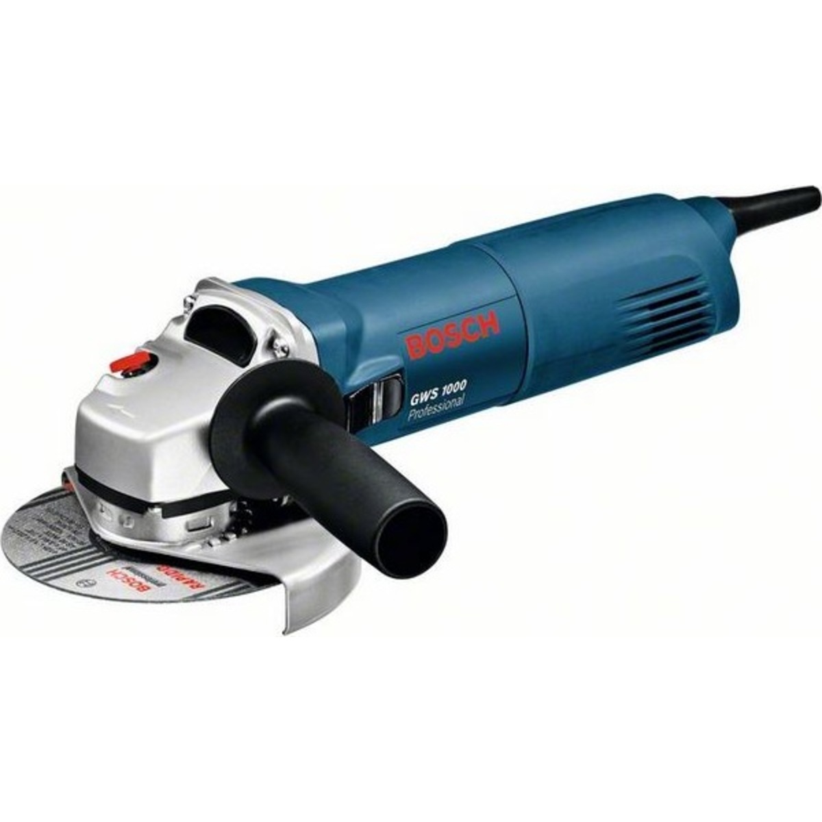 Углошлифовальная машина Bosch GWS 1000 (Цвет: Blue)