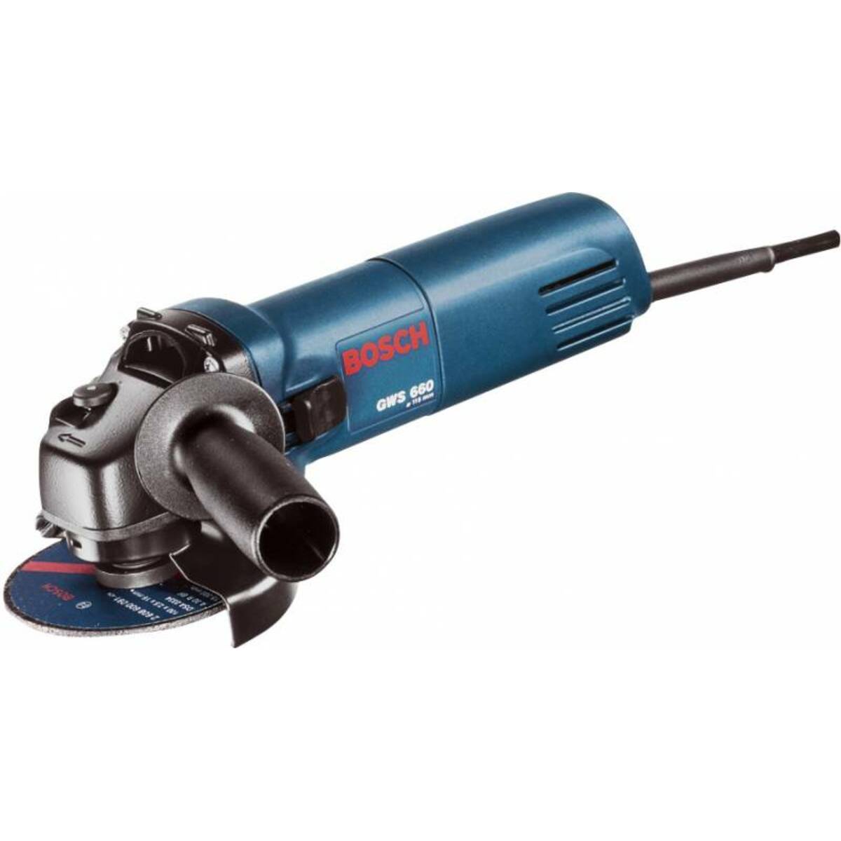 Углошлифовальная машина Bosch GWS 660 (Цвет: Blue)