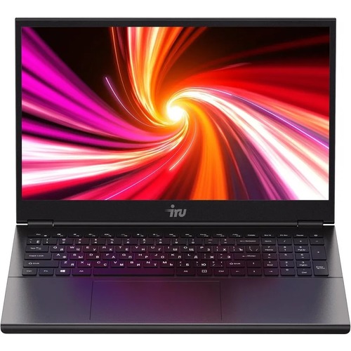 Ноутбук IRU Калибр 17TLI Core i5 1135G7 8Gb SSD256Gb Intel Iris Xe 17.3 IPS FHD (1920x1080) Free DOS black WiFi BT Cam 4800mAh (1911230)