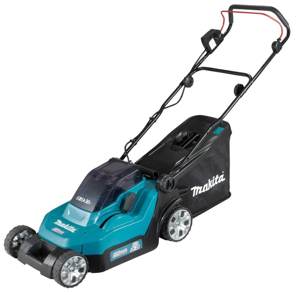 Газонокосилка роторная Makita DLM382CM2 (Цвет: Blue)