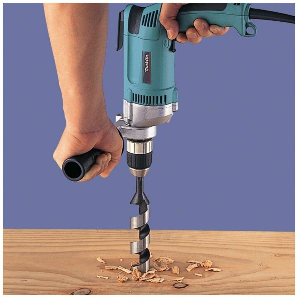 Дрель безударная Makita DP4003 (Цвет: Blue)