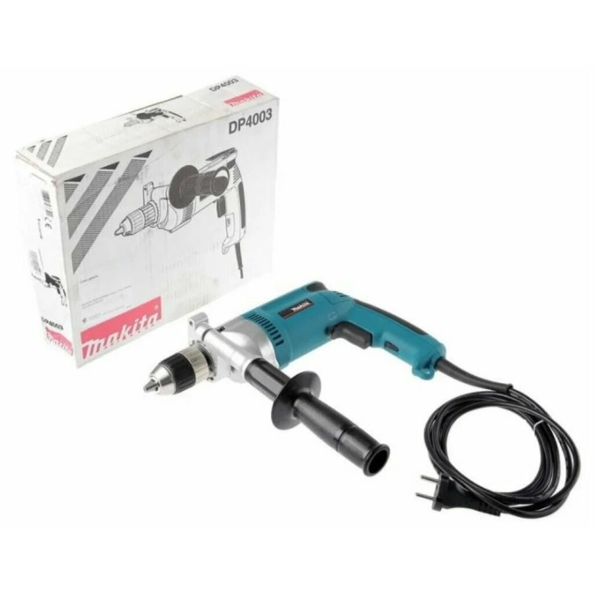 Дрель безударная Makita DP4003 (Цвет: Blue)