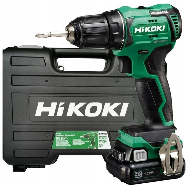 Дрель-шуруповерт Hikoki DS12DA (Цвет: Green) Дрель-шуруповерт Hikoki DS12DA (Цвет: Green)