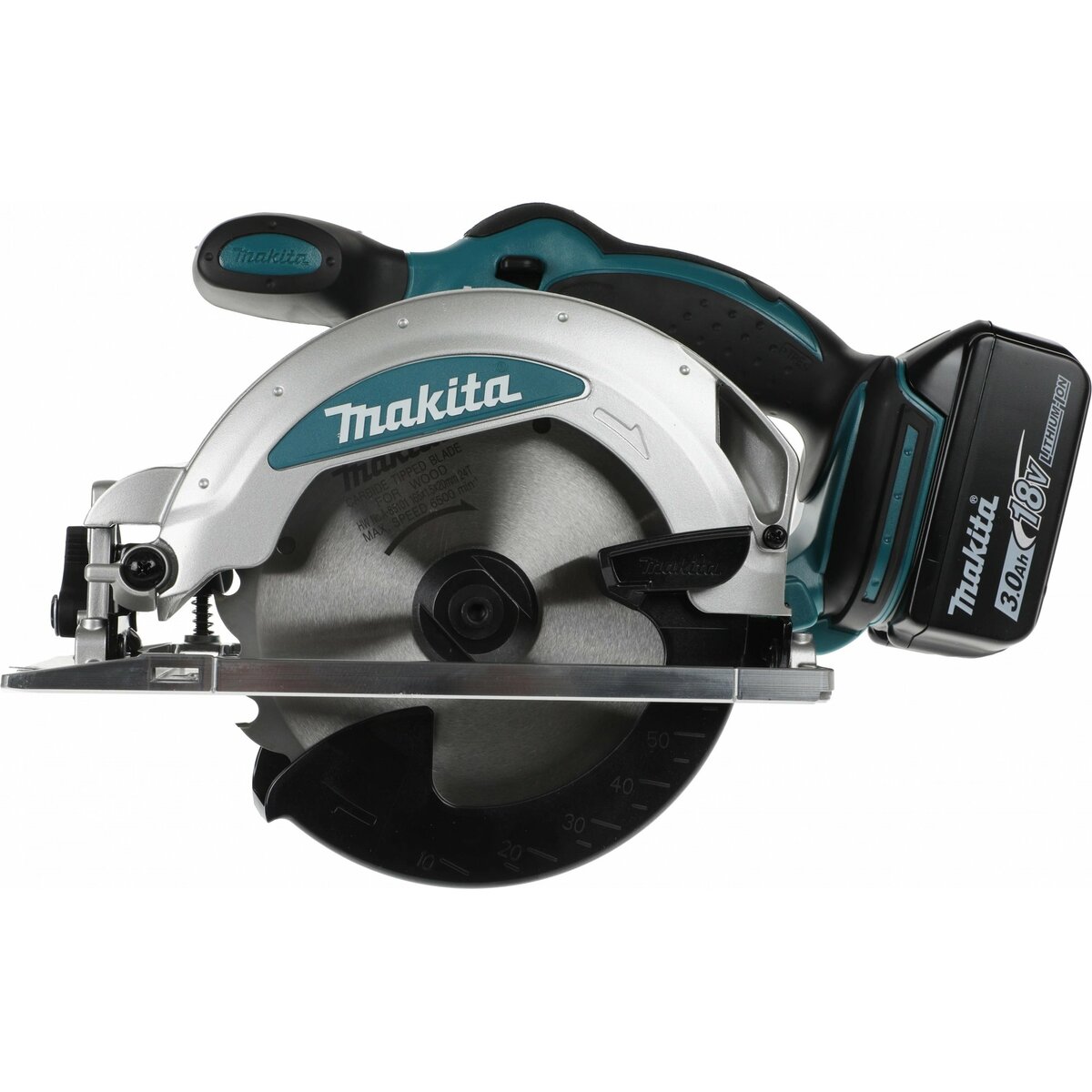 Циркулярная пила Makita DSS610RF (Цвет: Blue)