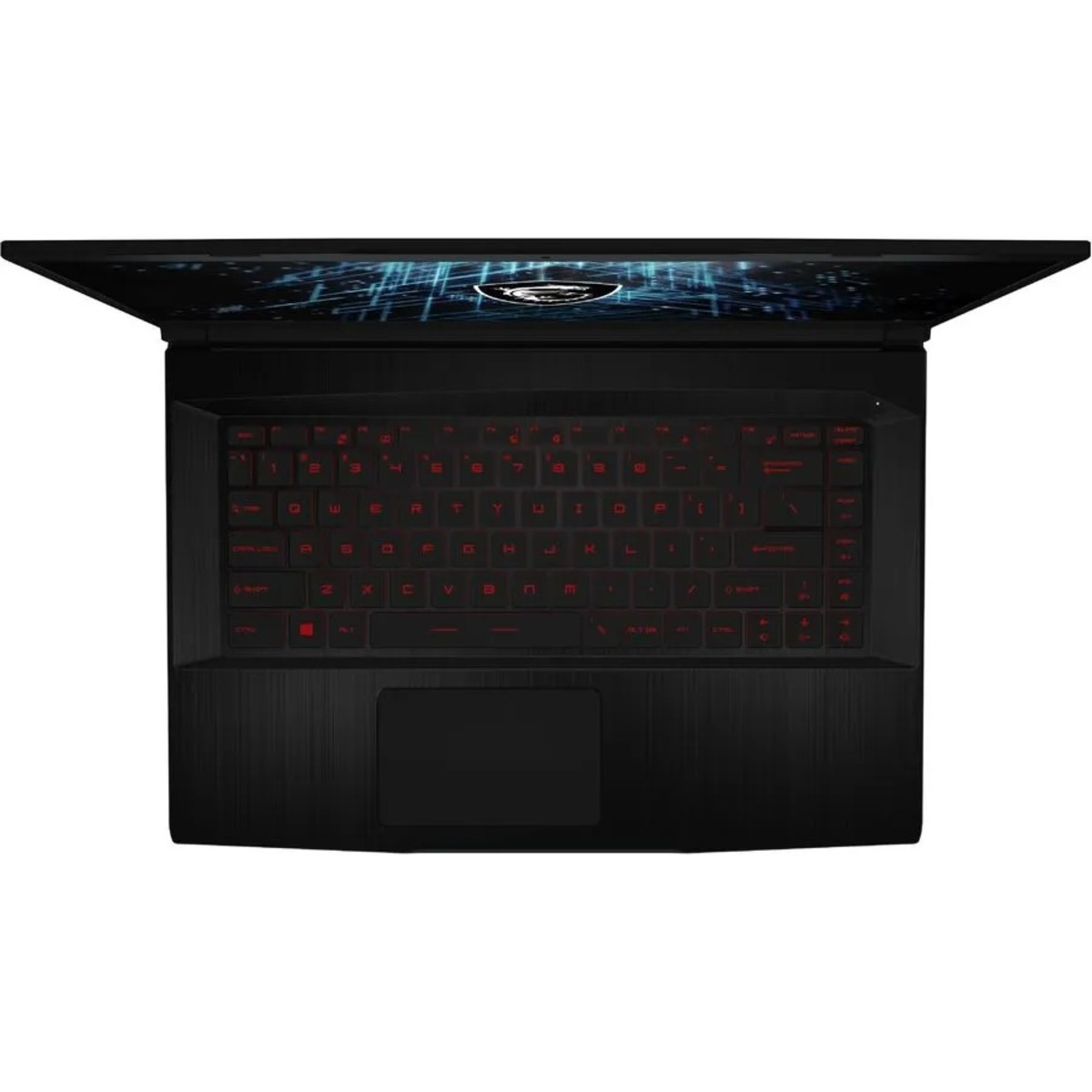 Ноутбук MSI GF63 Thin 11UD-220RU Core i7 11800H 8Gb SSD512Gb NVIDIA GeForce RTX 3050 Ti 4Gb 15.6 IPS FHD (1920x1080) Windows 11 Home black WiFi BT Cam