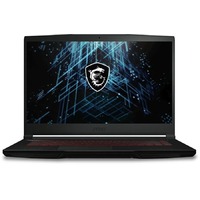 Ноутбук MSI GF63 Thin 11UD-220RU Core i7 11800H 8Gb SSD512Gb NVIDIA GeForce RTX 3050 Ti 4Gb 15.6 IPS FHD (1920x1080) Windows 11 Home black WiFi BT Cam