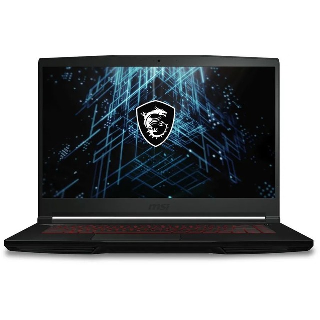 Ноутбук MSI GF63 Thin 11UD-220RU Core i7 11800H 8Gb SSD512Gb NVIDIA GeForce RTX 3050 Ti 4Gb 15.6 IPS FHD (1920x1080) Windows 11 Home black WiFi BT Cam