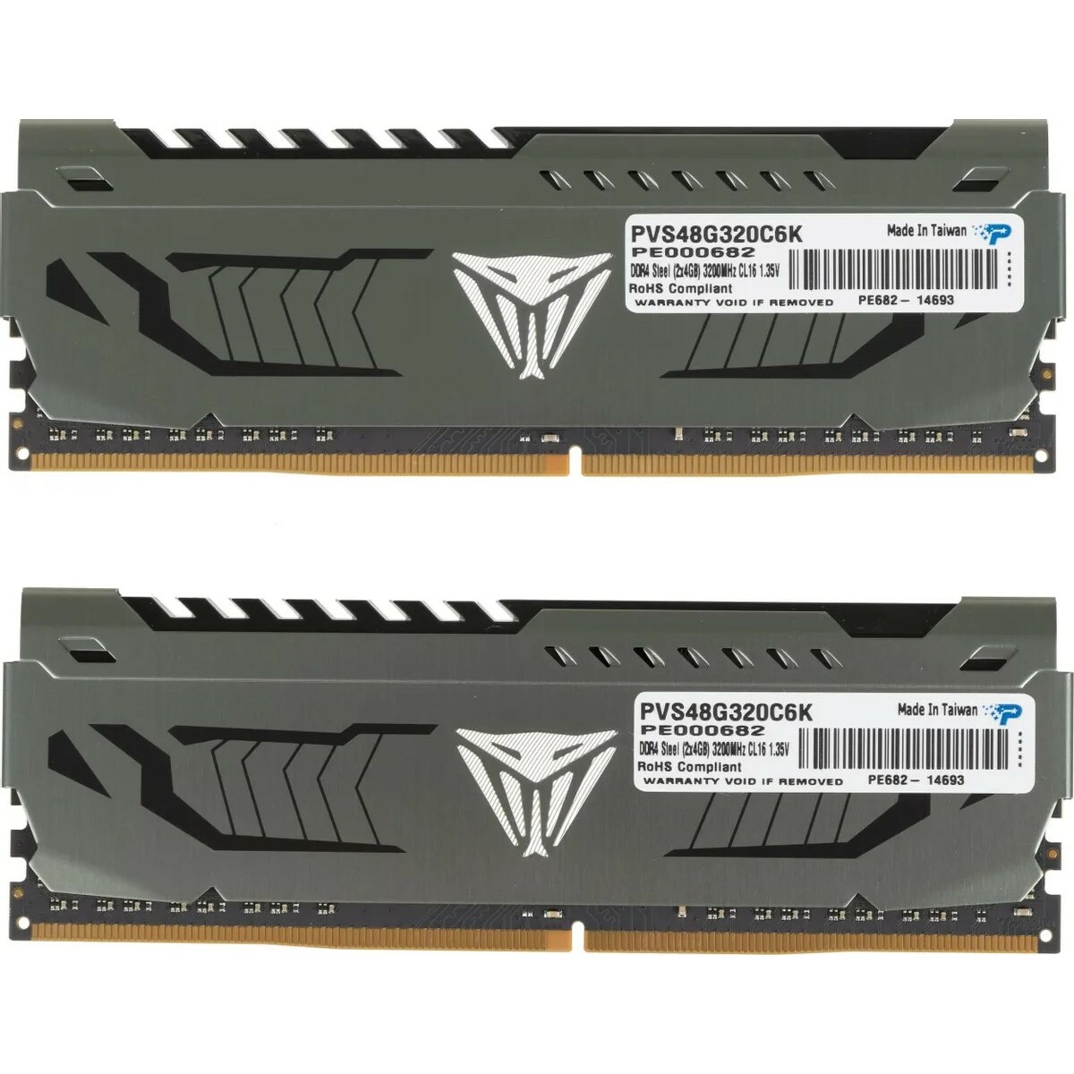 Память DDR4 2x4Gb 3200MHz Patriot PVS48G320C6K