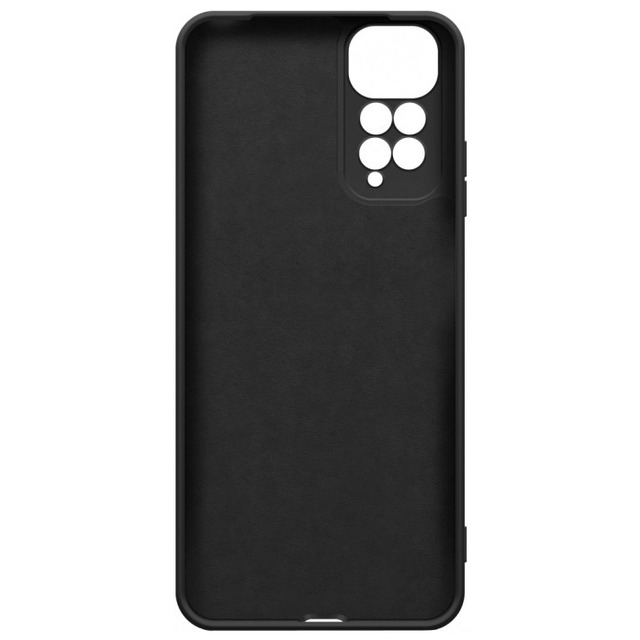 Чехол-накладка Borasco MicroFiber Case для смартфона Xiaomi Redmi Note 11/11S, черный