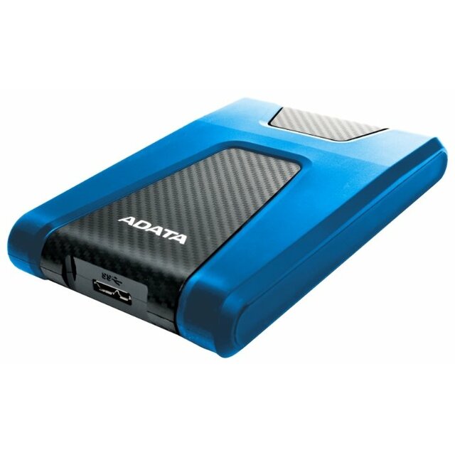 Жесткий диск A-Data USB 3.1 1Tb AHD650-1TU31-CBL HD650 DashDrive Durable 2.5 (Цвет: Blue)