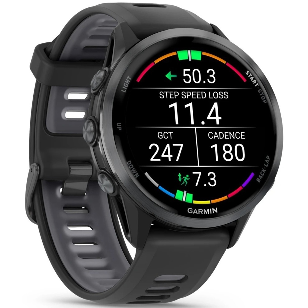Умные часы Garmin Forerunner 970 47mm (Цвет: Carbon Gray Black) 