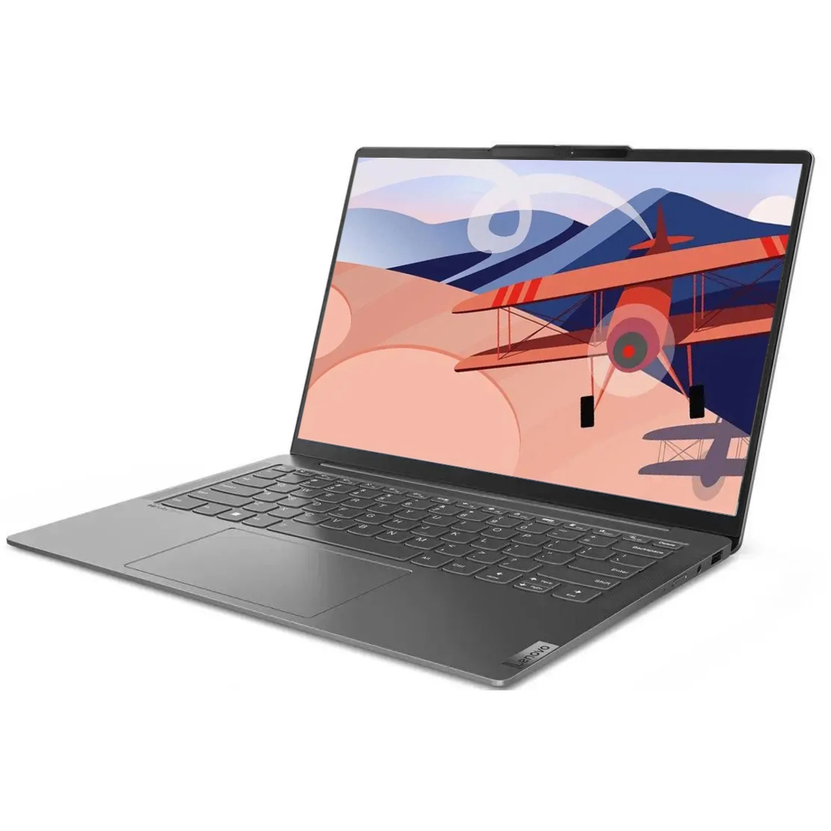 Ноутбук Lenovo Yoga Slim 6 14IRH8 (Core i5-13500H 2.6Ghz / 16Gb DDR5 / SSD512Gb / Intel Iris Xe / 14 / Win 11 Home / gray) (83E00058RU)