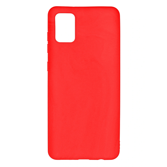 Чехол-накладка Alwio Soft Touch для смартфона Samsung Galaxy M51 (Цвет: Red)
