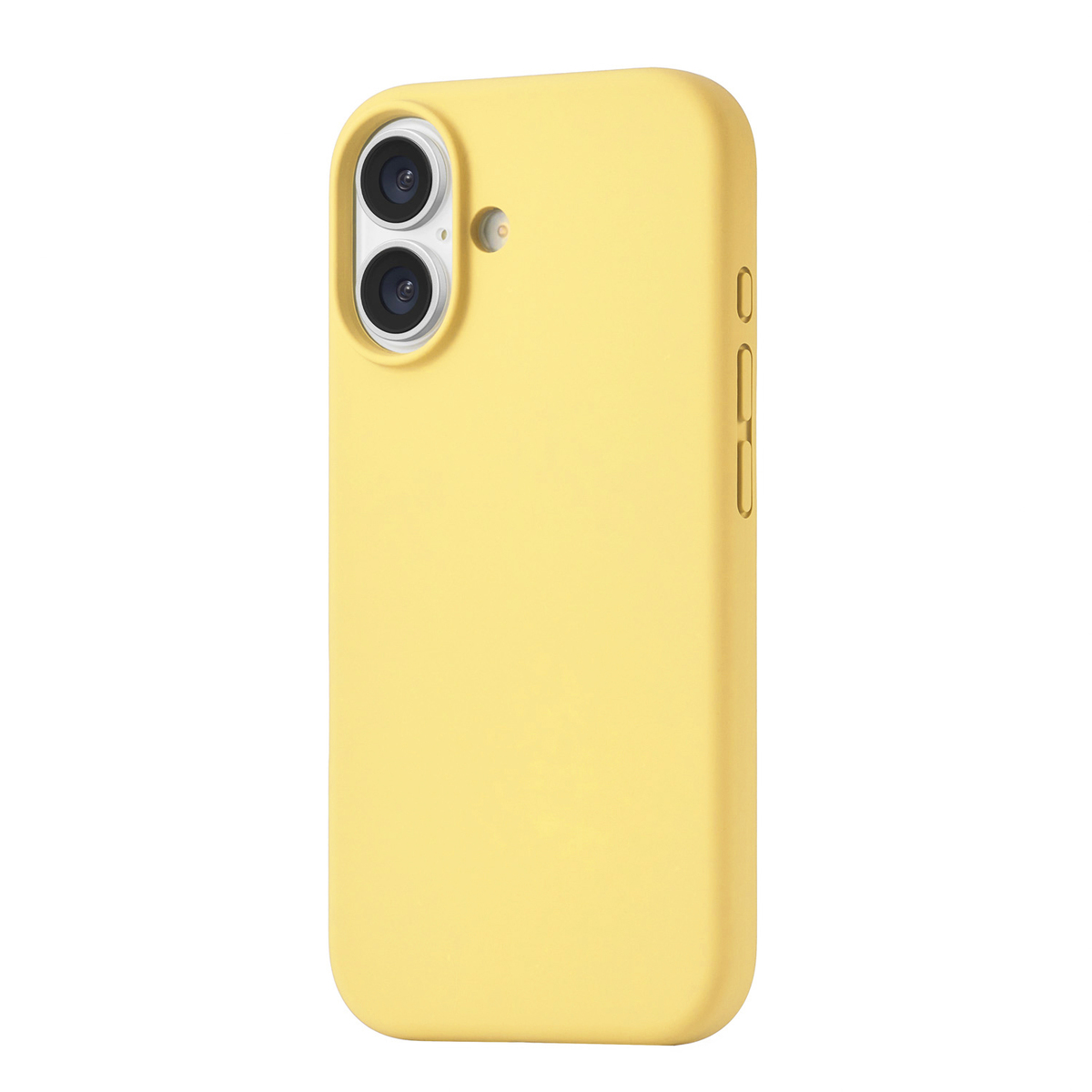 Чехол-накладка uBear Touch Mag Case для смартфона Apple iPhone 17 (Цвет: Light Yellow)