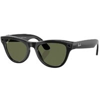 Умные очки Ray-Ban Meta Skyler RW4010  (Цвет: Shiny Black/Polar G15 Green)