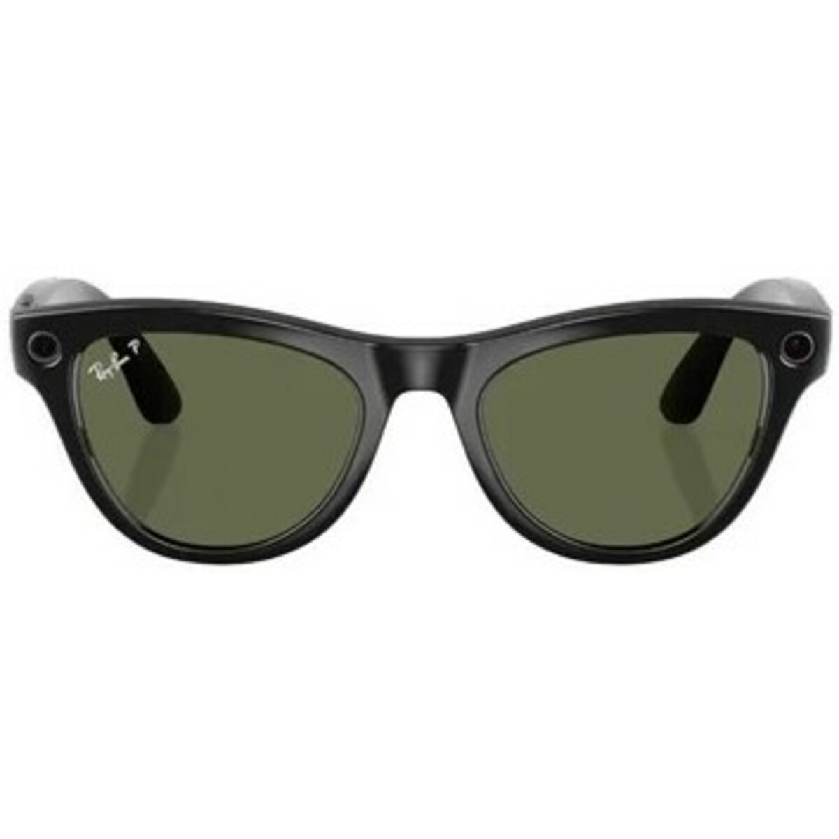 Умные очки Ray-Ban Meta Skyler RW4010  (Цвет: Shiny Black/Polar G15 Green)
