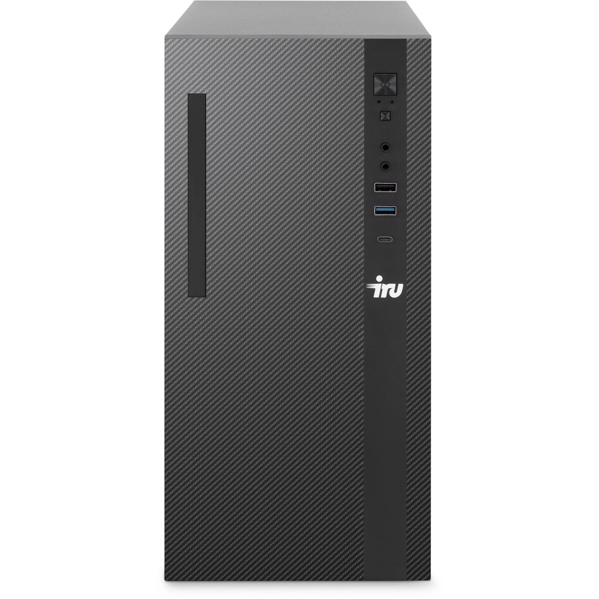 ПК IRU Planio 310H6SC (Core i3 14100F 3.4Ghz/16Gb DDR5/SSD512Gb/NVIDIA GeForce GT610 2Gb/Windows 11 Pro/black) 